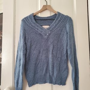 Carolyn Taylor Blue Sweater Size PS